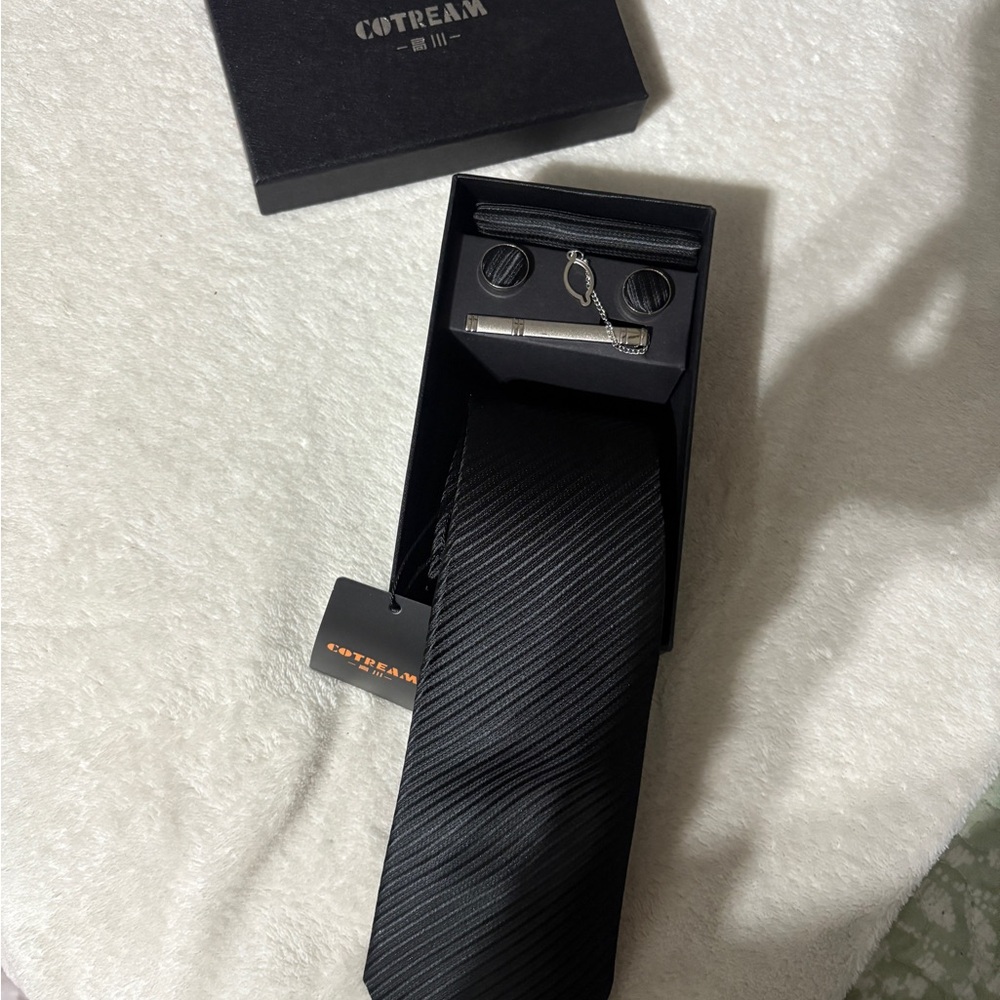 Black Tie Set for Men